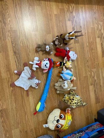 Lot peluches 