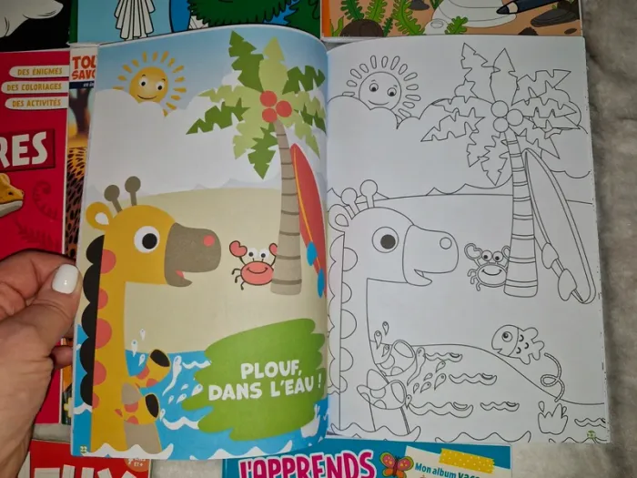 Lot de 11 livres de jeux, coloriage, lecture pour enfants - photo numéro 11