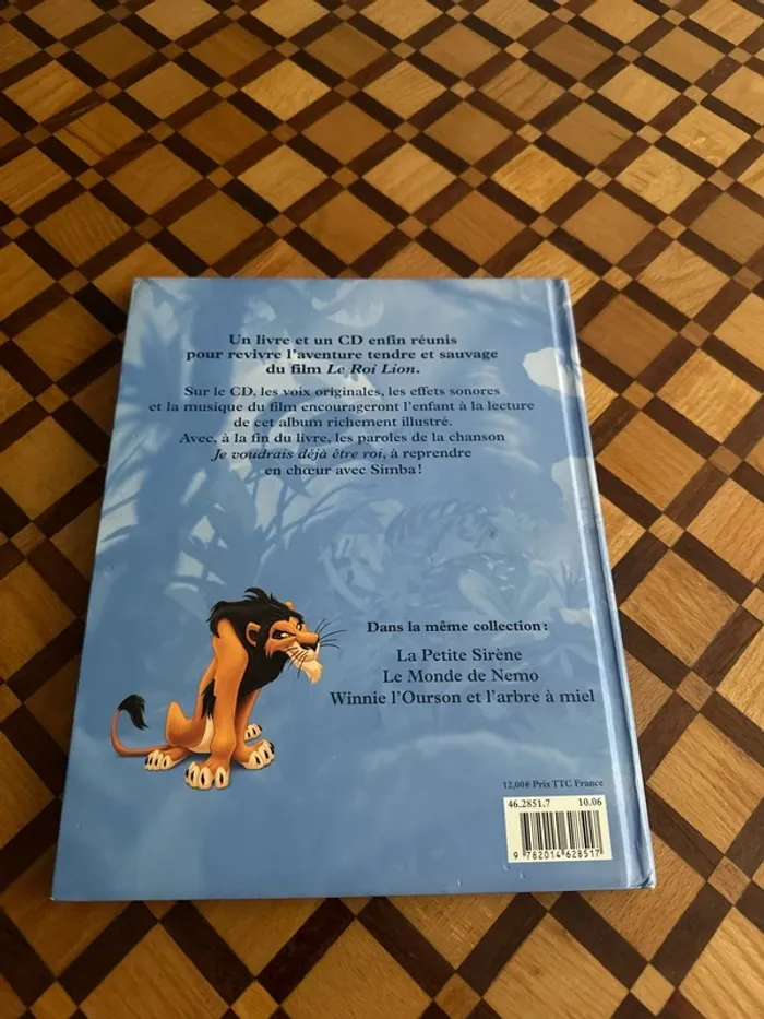 Livre Le Roi Lion - photo numéro 2