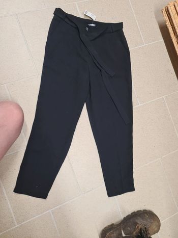 Pantalon fluide noir 36 mim