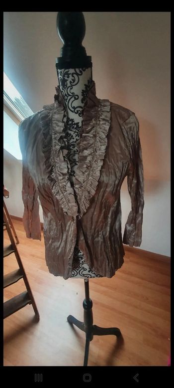 Chemise veste crêpe