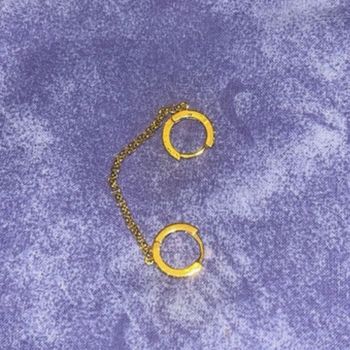 Boucles d’oreilles doubles
