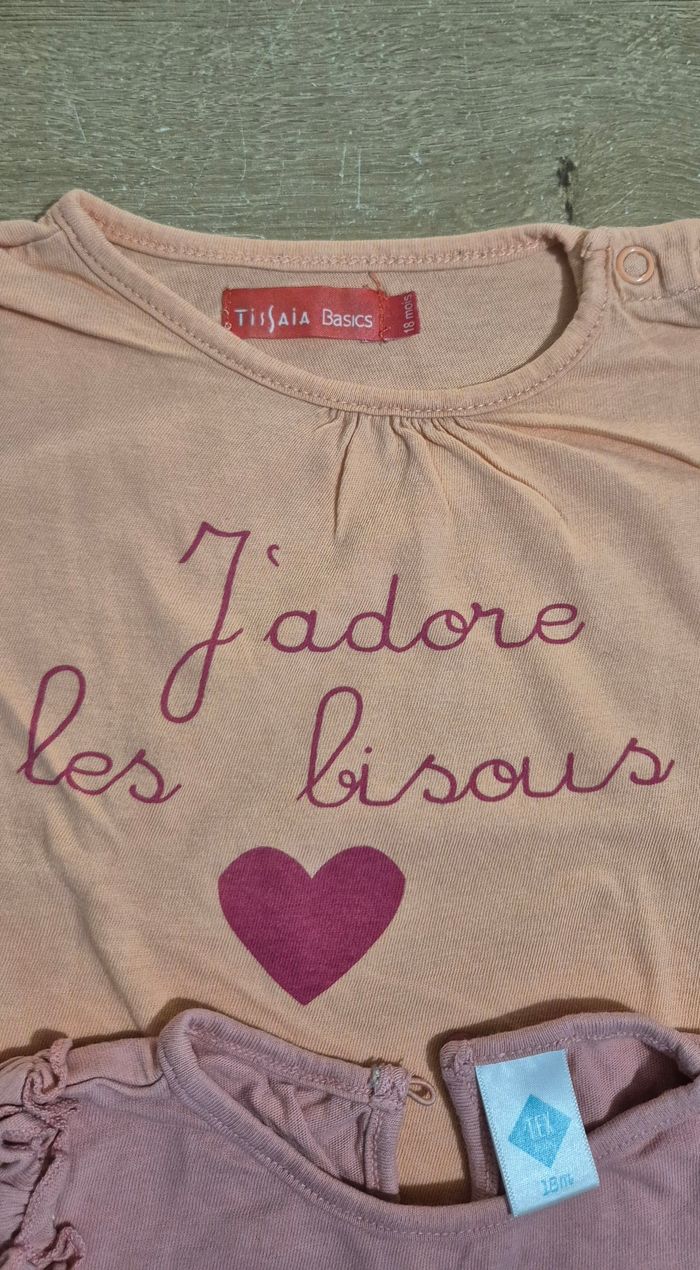 Lot t-shirts ML 18 mois - photo numéro 4