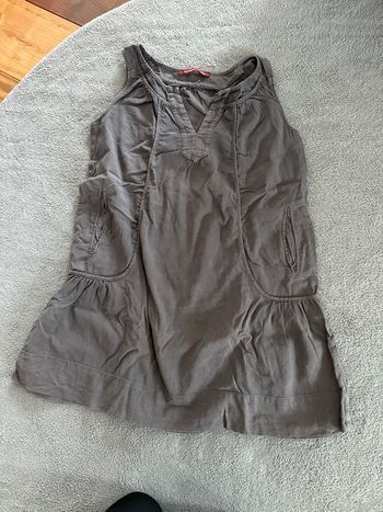 Robe en coton et lin 