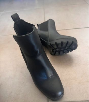 Bottine à talon T.38