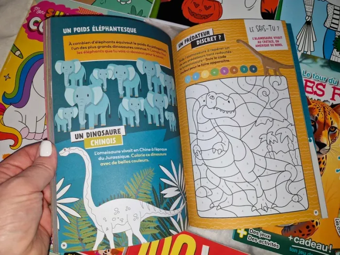 Lot de 11 livres de jeux, coloriage, lecture pour enfants - photo numéro 15