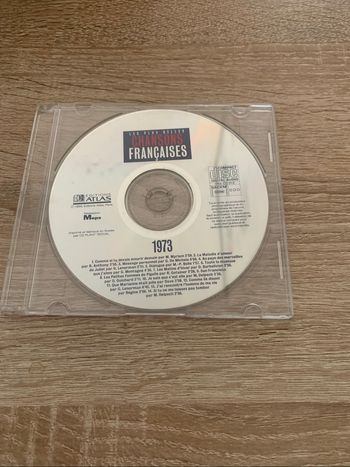 Cd les plus belles chansons françaises 1973