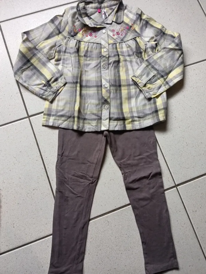 Chemise + legging 6ans