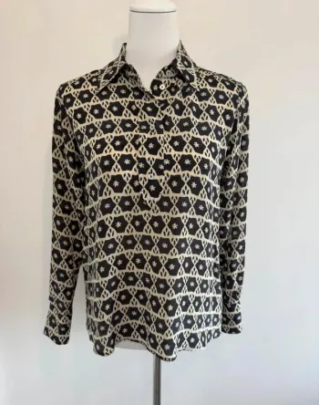 Chemise femme Momoni en soie taille S parfait état