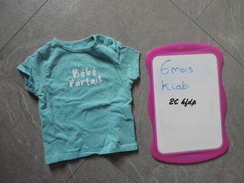 tee shirt kiabi taille 6 mois