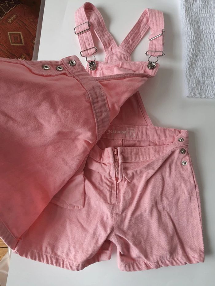 Salopette short + t shirt - photo numéro 2