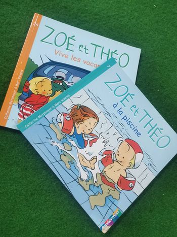 Zoé et Théo lot de 2  livres 7 et 24