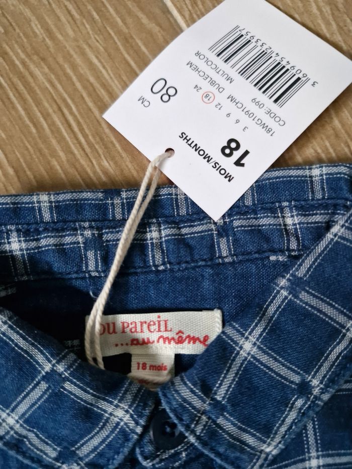 Chemise DPAM 18 mois - photo numéro 3