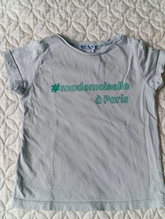 T shirt Jacadi Mademoiselle à Paris 6 ans - photo numéro 2