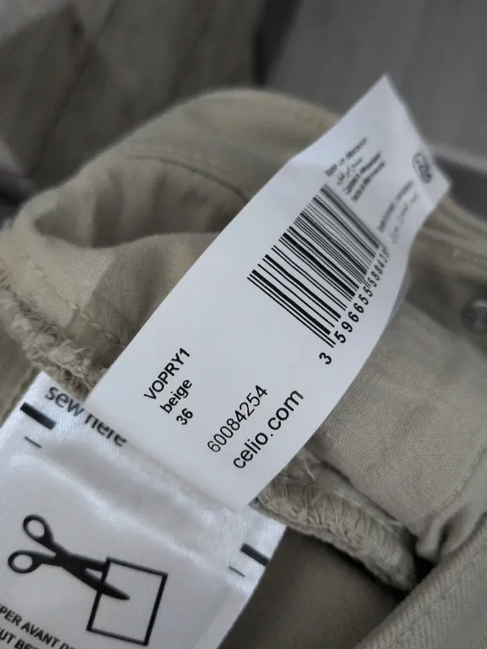 Pantalon Celio - Taille 36 - Neuf avec étiquette - photo numéro 6