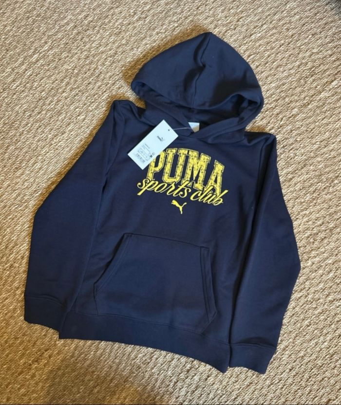 Sweat à capuche Puma taille 10 ans neuf - photo numéro 2