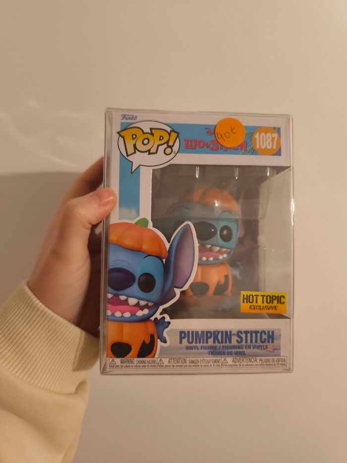 Funko pop figurine Disney Stitch pumpkin 1087