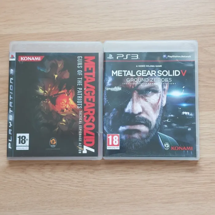 Lot 2 Jeux ps3 Metal Gear Solid