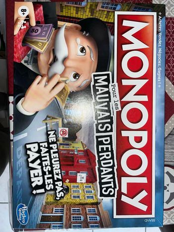 Monopoly mauvais perdants