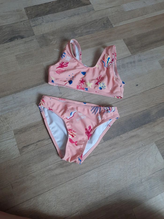 Maillot de bain 2 pièces paillette