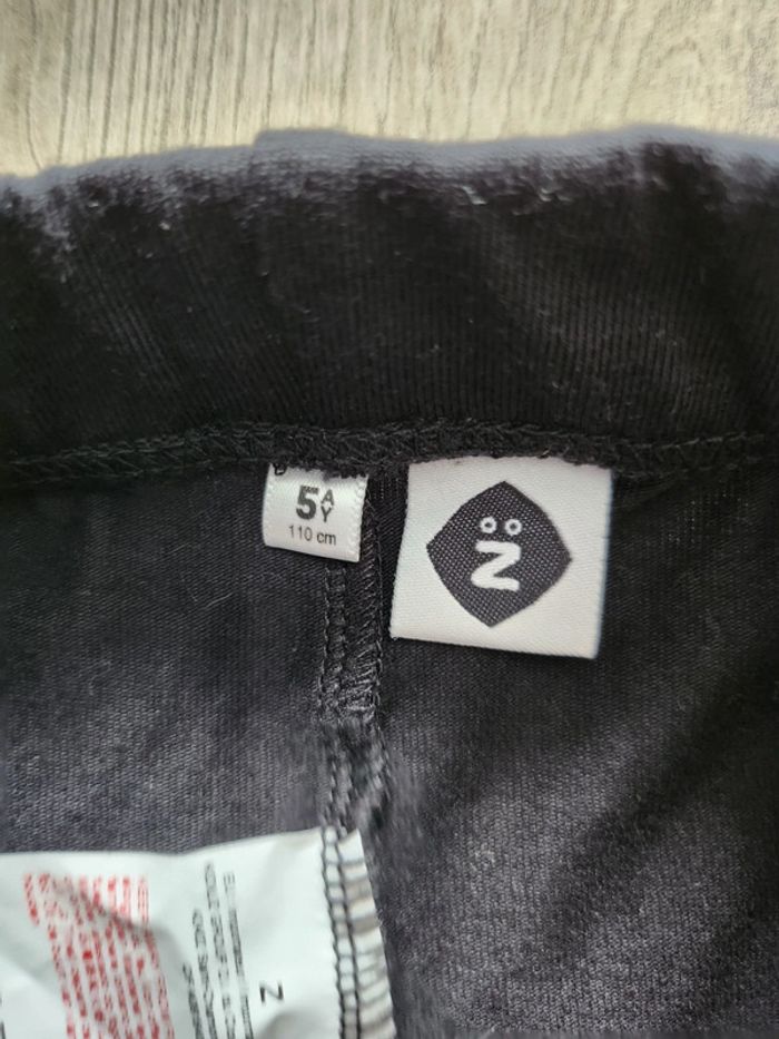 Legging pantacourt noir fille 5 ans - photo numéro 3