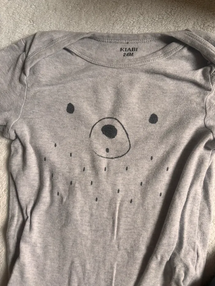 3 bodies manches longues 24 mois - photo numéro 4