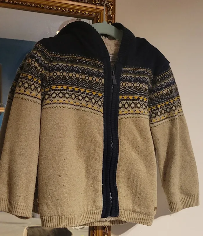 Veste laine et polaire - photo numéro 2
