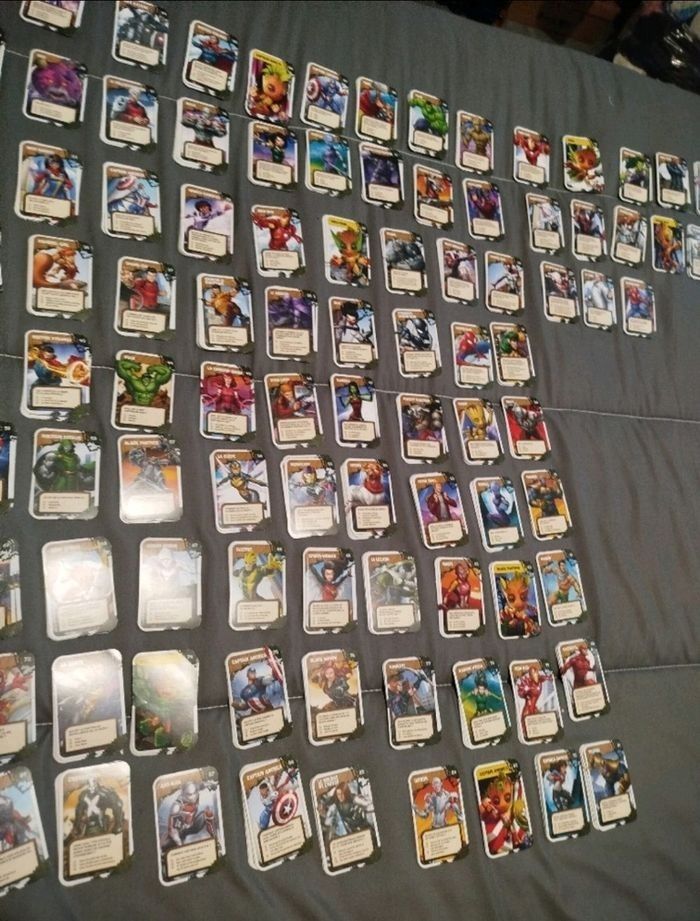 Carte Marvel complet du 1 au 108 - photo numéro 2