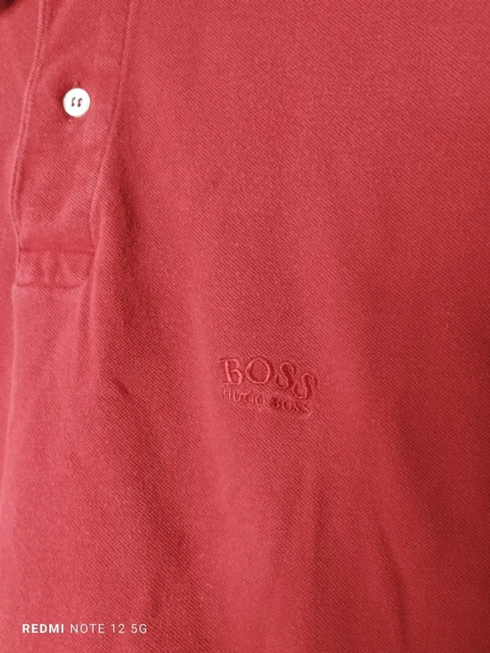 Polo Hugo Boss Vintage taille L - photo numéro 2