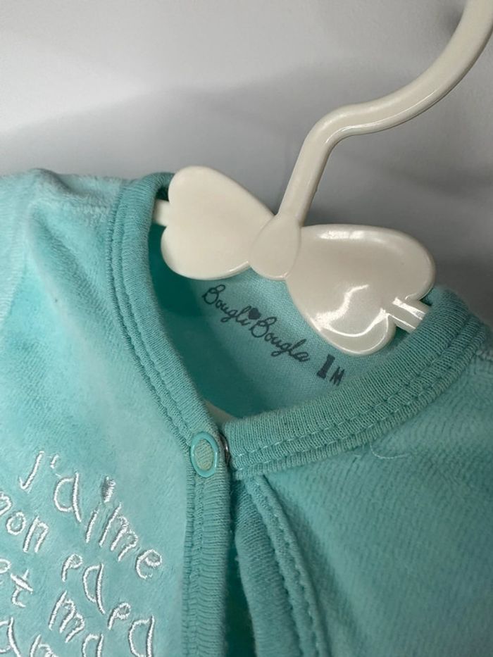 Grenouillère bleu 1m - photo numéro 2