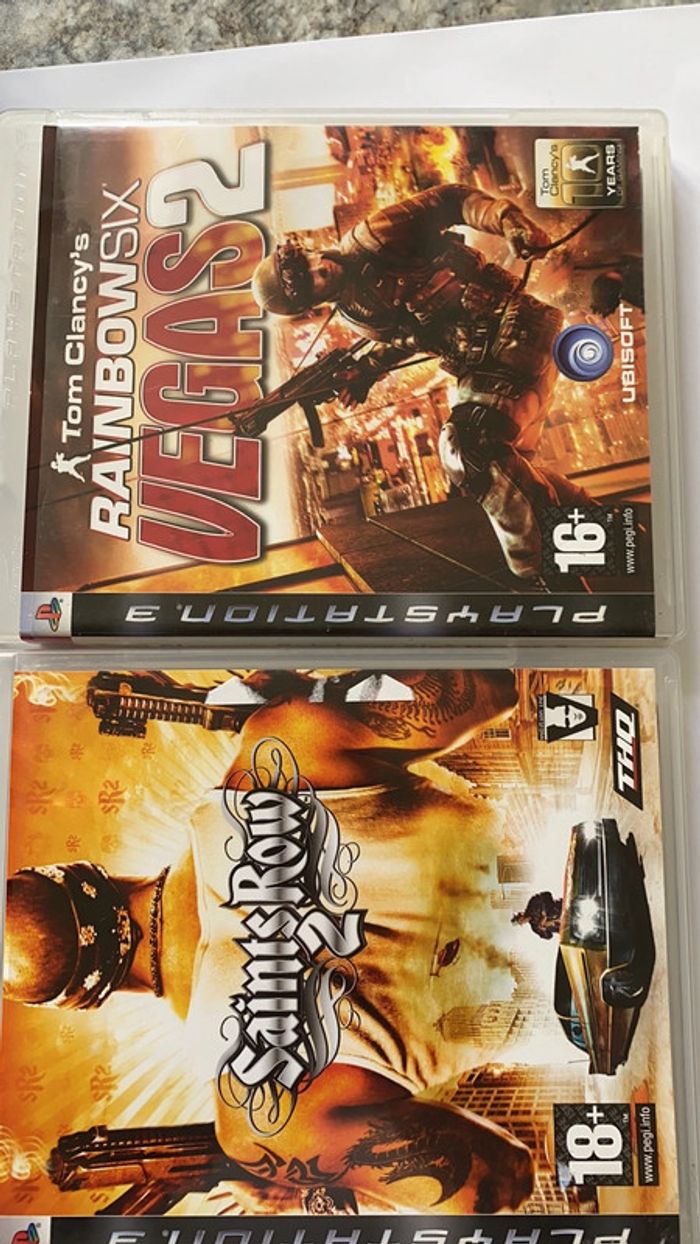 Lot 2 jeux ps3
