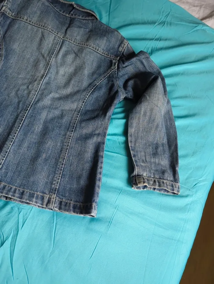 Veste jeans fille - photo numéro 7
