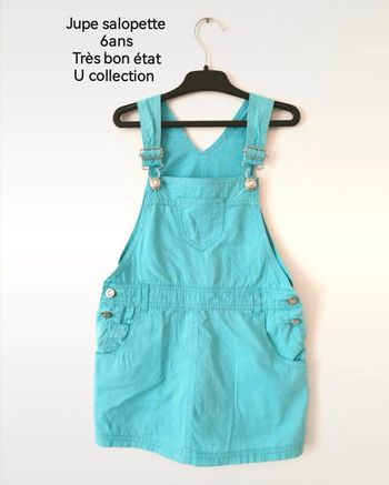 Robe salopette 6ans