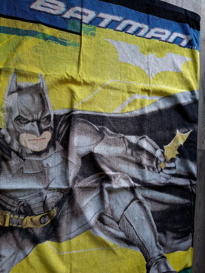 Drap De Plage Ou Serviette De Bain batman 70 X 140 Cm - photo numéro 4