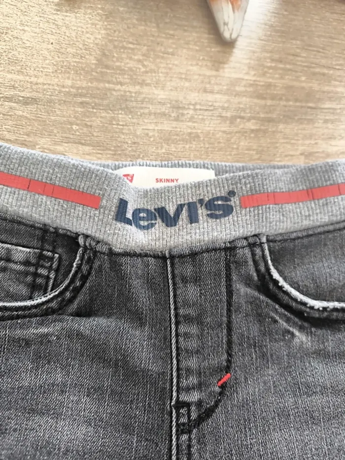 Pantalon jean coupe skinny garçon 12 mois 80cm Levi's - photo numéro 8