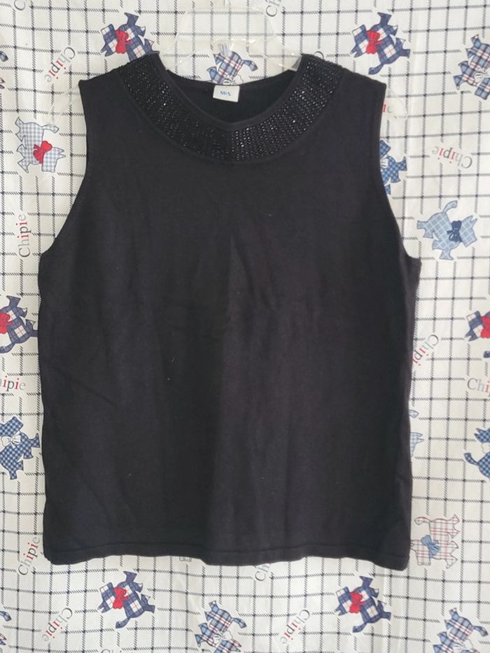 Top noir été T 42