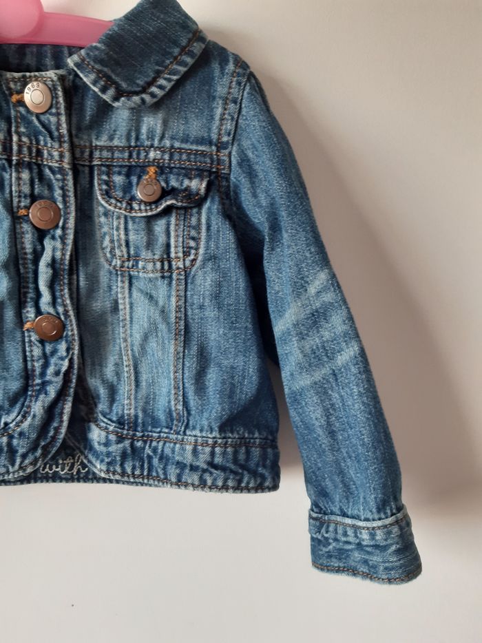 Veste en jeans Baby Gap 1969 6 - 12 mois - photo numéro 4