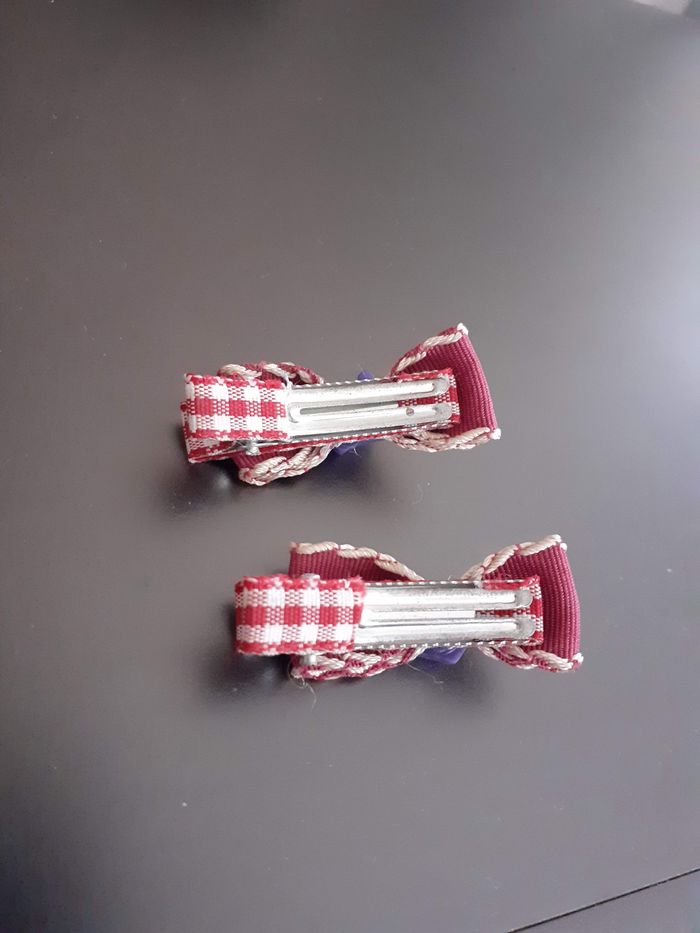 Paire de barrette crocodile - photo numéro 2