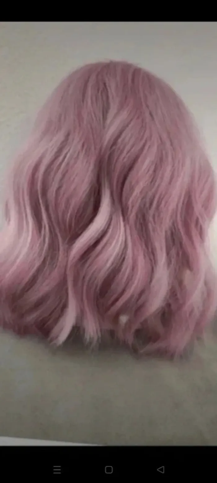 Perruque Naturelle Rose Pastel Tendance 30€ - photo numéro 8