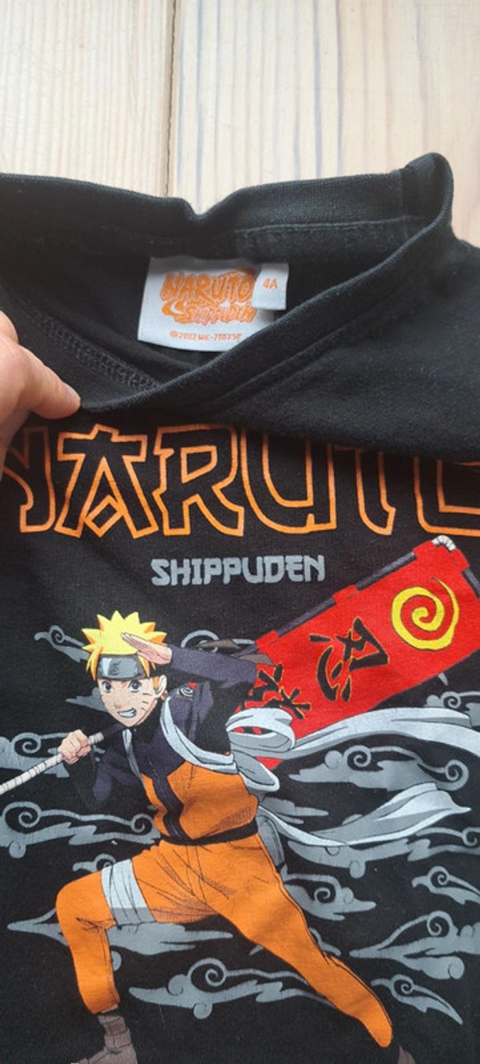 T shirt manches longues Naruto 4 ans - photo numéro 2