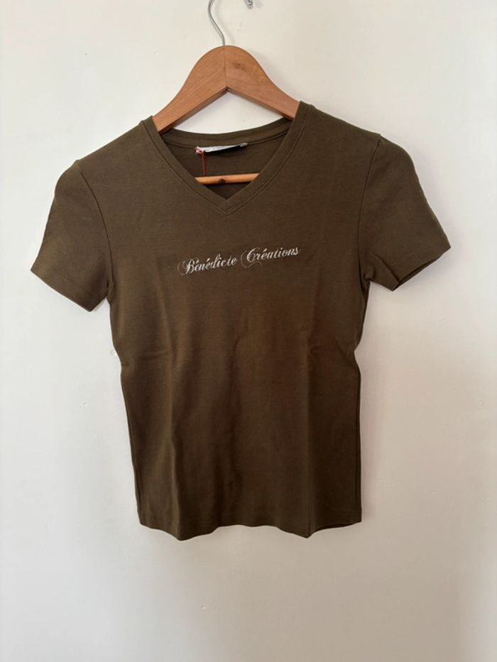 T-shirt manches courtes taille unique
