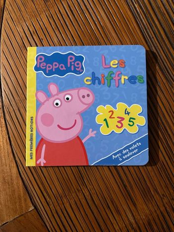 Livre Peppa PiG les chiffres