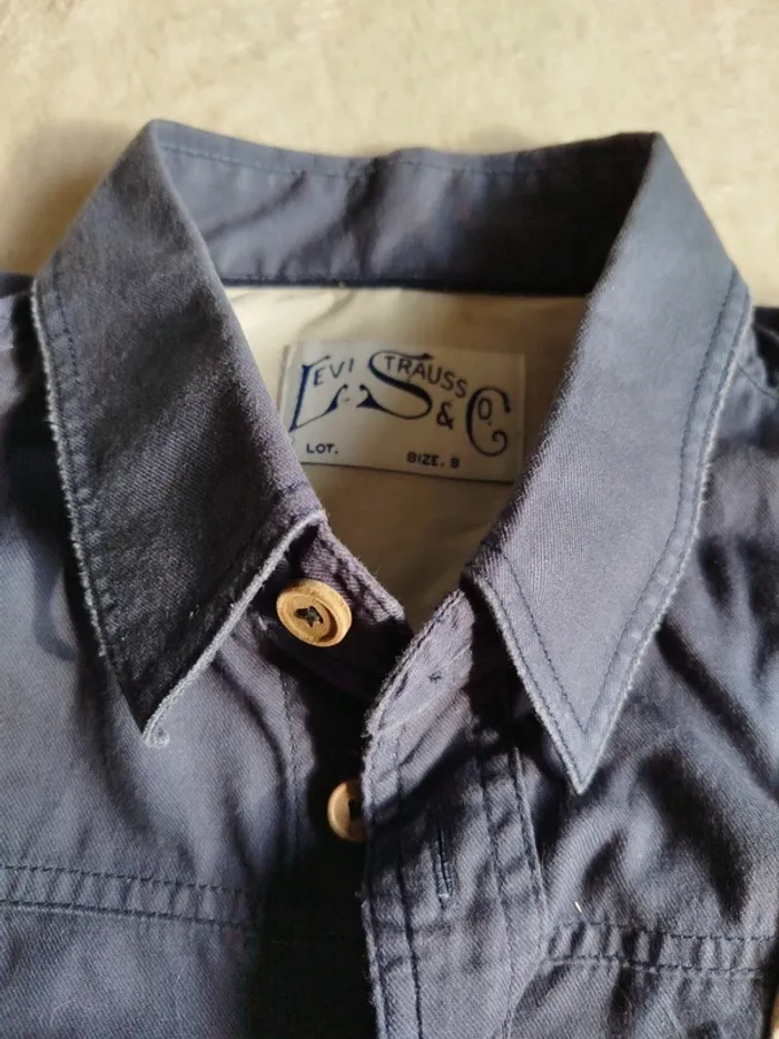 Chemise vintage homme Levis taille S - photo numéro 3