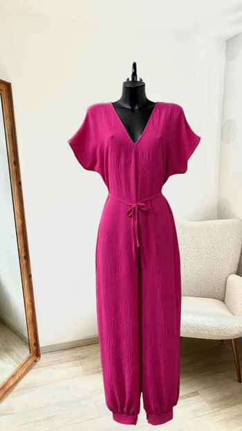 Combi rose fuchsia unie taille unique