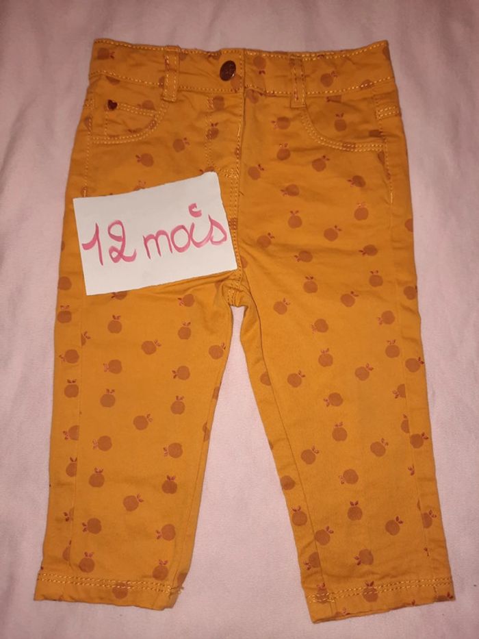 Jeans moutarde