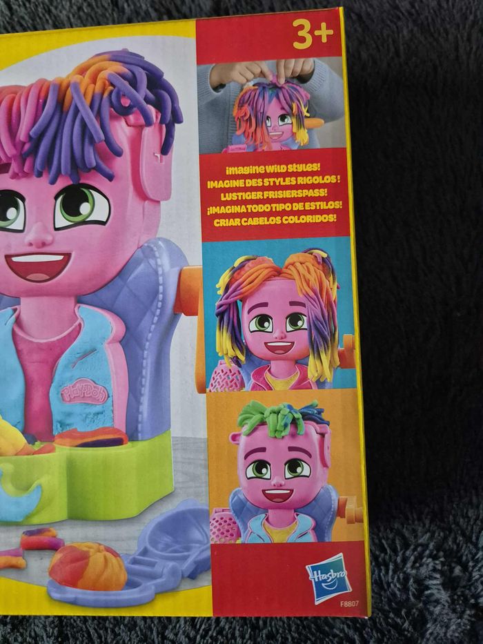 Play-Doh Salon de Coiffure, Coffret avec 6 Pots de Pâte à Modeler - photo numéro 2