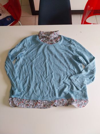 Petit pull avec chemise