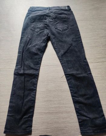 Pantalon noir slim fille