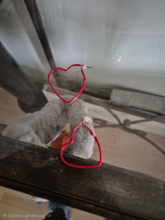 Lot de 2 paires de créoles fantaisies - photo numéro 3