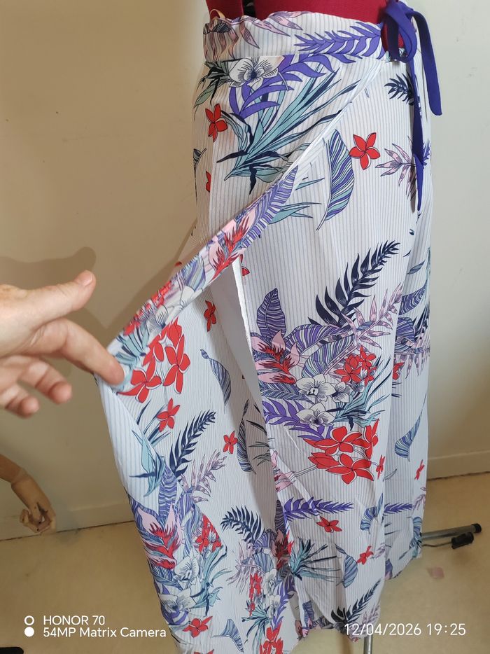 Pantalon fluide jambes larges - photo numéro 2